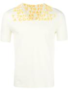 Maison Margiela Printed Short Sleeve T-shirt, Men's, Size: Xs, Nude/neutrals, Cotton