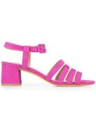 Maryam Nassir Zadeh Strappy Block Heel Sandals - Pink