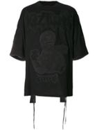 Ktz Zombie Embroidered T-shirt - Black