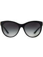 Versace Eyewear Cat-eye Sunglasses - Black