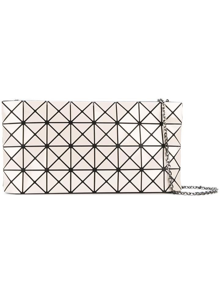 Bao Bao Issey Miyake - Embroidered Clutch Bag - Women - Polyester/zinc - One Size, Nude/neutrals, Polyester/zinc