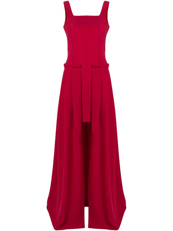 Marc Ellis Layered Skirt Gown