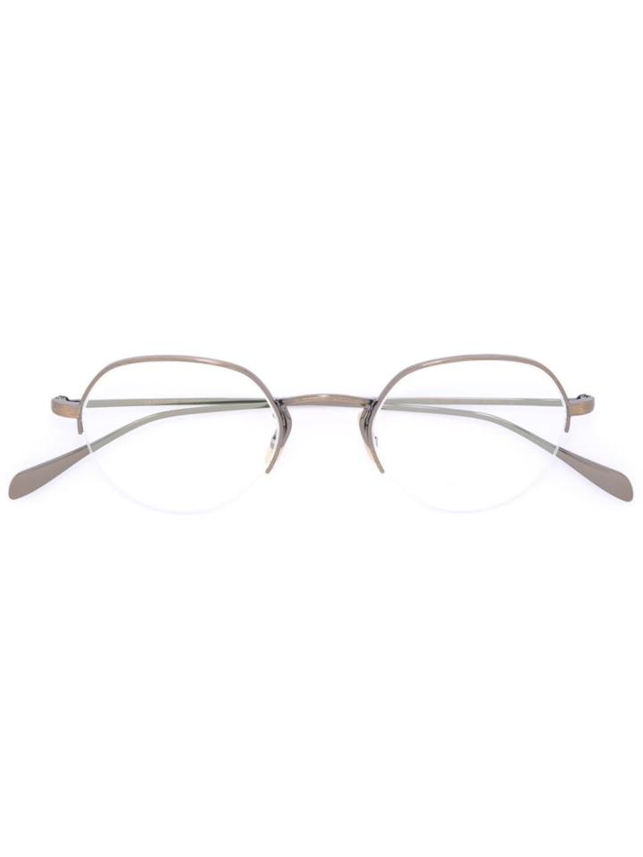 Oliver Peoples Roland Glasses, Grey, Metal Other