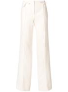 Valentino Bow Detailed Palazzo Pant - Nude & Neutrals