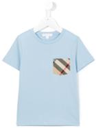 Burberry Kids Printed Pocket T-shirt, Toddler Boy's, Size: 4 Yrs, Blue