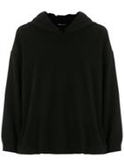 Uma Raquel Davidowicz Chaska Wool Zip-up Hoodie - Black
