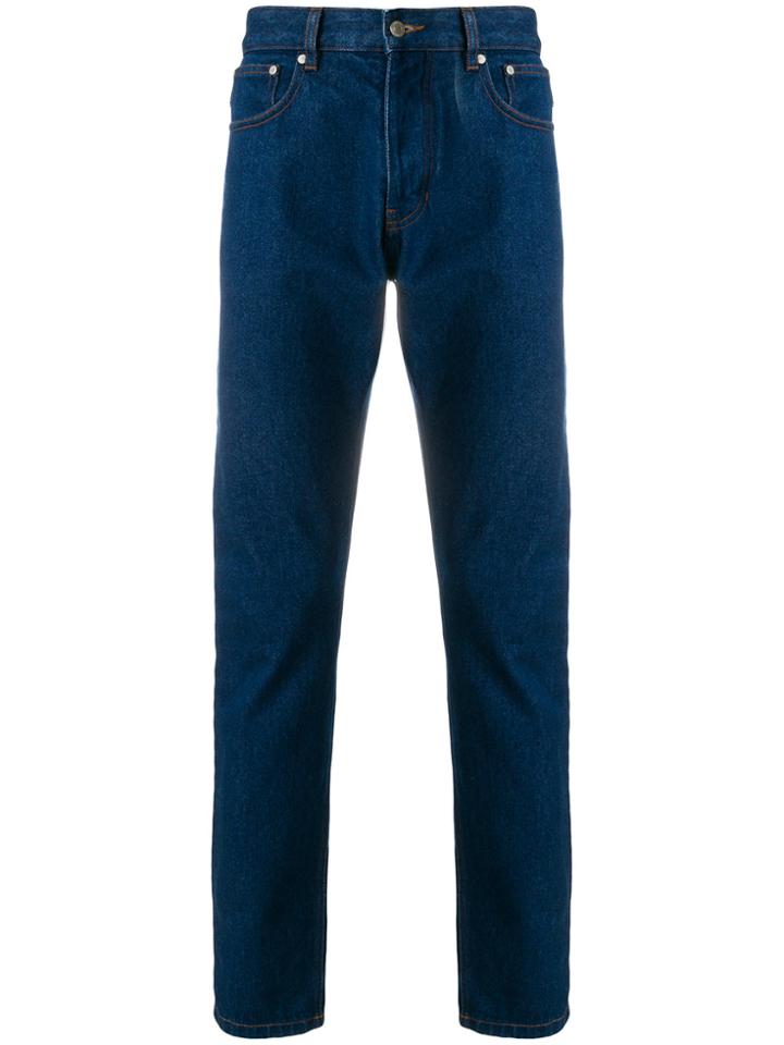Ami Alexandre Mattiussi Ami Fit 5 Pockets Jeans - Blue