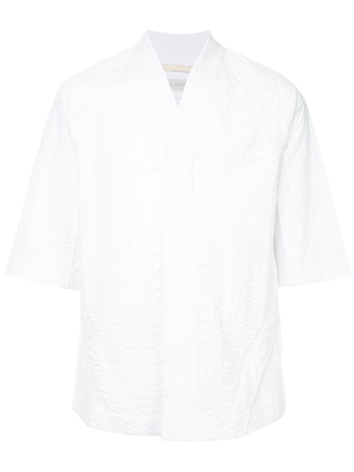Abasi Rosborough Desert Short-sleeve Shirt - White