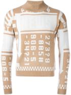 J.w. Anderson Numbers Intarsia Sweater