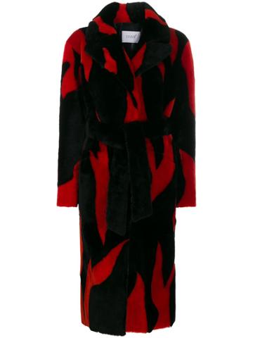 Common Leisure Lovefire Oversized Longline Coat - Black