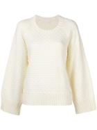 See By Chloé Knitted Jumper - White
