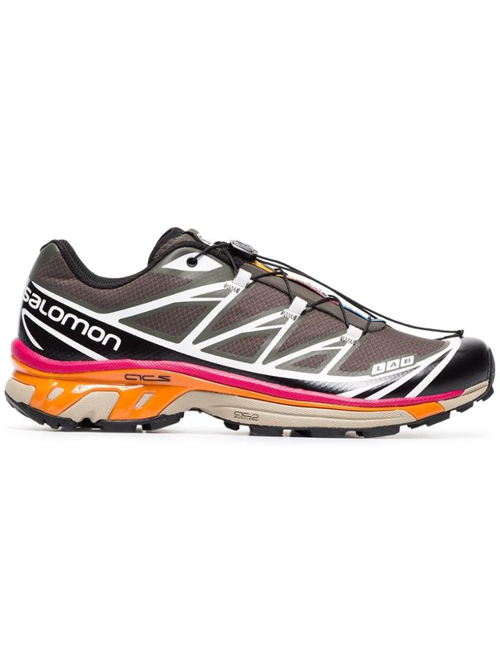 Salomon S/lab Slab Xt-6 Adv Snkr Blk Orng - Black