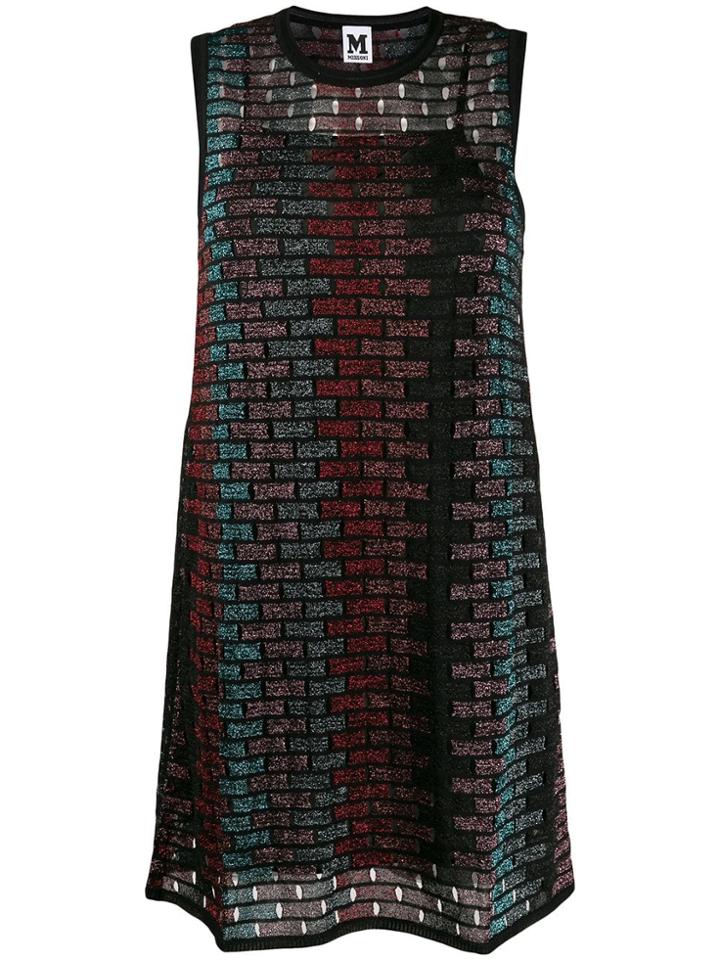 M Missoni Glittered Sleeveless Dress