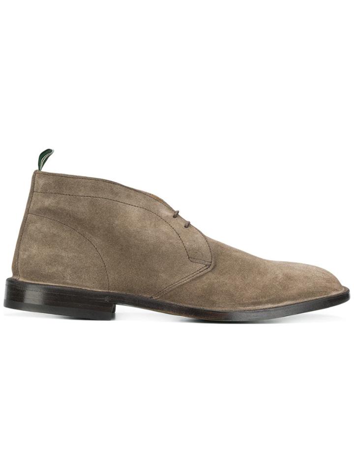 Green George Lace-up Shoes - Brown