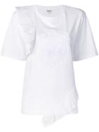 Kenzo Tiger Ruffled T-shirt - White