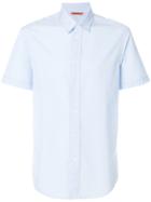 Barena Shortsleeved Button Shirt - Blue