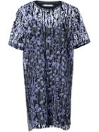 Carven Flower Motif Embellishment Dress