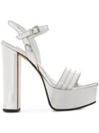 Fiorucci Platform Sandals - Metallic