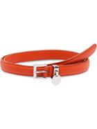 Prada Leather Belt - Orange