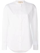 Ports 1961 Mandarin Collar Shirt - White