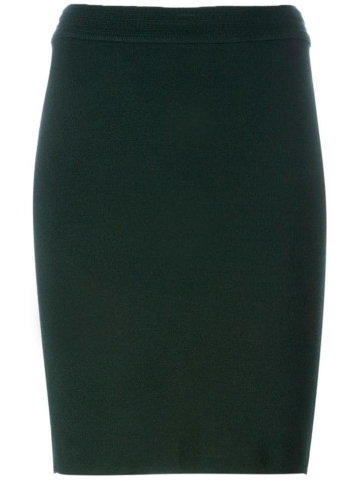Alaïa Pre-owned Classic Pencil Skirt - Green