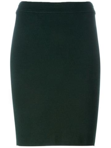 Alaïa Pre-owned Classic Pencil Skirt - Green