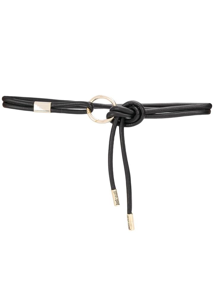 Just Cavalli Rope Belt - Black