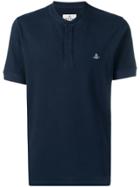 Vivienne Westwood Embroidered Logo Polo Shirt - Blue
