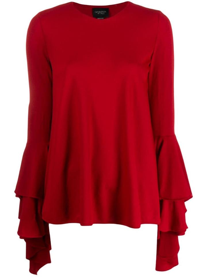 Giambattista Valli Long-sleeve Flared Sweater