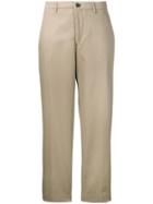 Berwich Chicca Cropped Trousers - Nude & Neutrals