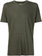321 Round Neck T-shirt, Men's, Size: S, Green, Cotton