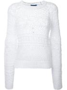 Guild Prime Knit Sweater, Women's, Size: 36, White, Cotton/acrylic/nylon
