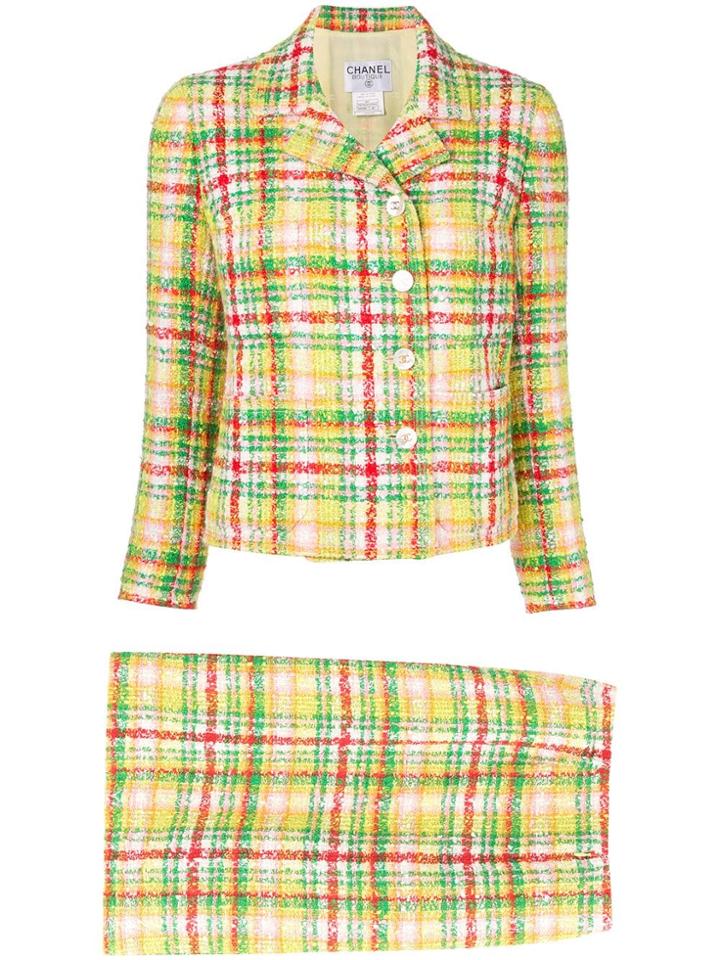 Chanel Vintage Cc Setup Suit - Multicolour