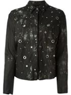 Drome Studded Jacket, Women's, Size: Small, Black, Leather