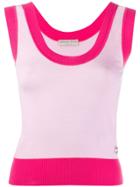 Emilio Pucci Sleeveless Knitted Top - Pink