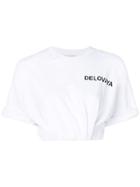 Natasha Zinko Delovaya Cropped T-shirt - White