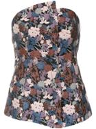 Tufi Duek Floral Jacquard Top - Multicolour