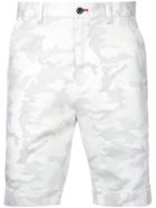 Loveless Camouflage Bermuda Shorts - White