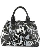 Loveless Printed Tote Bag - Black