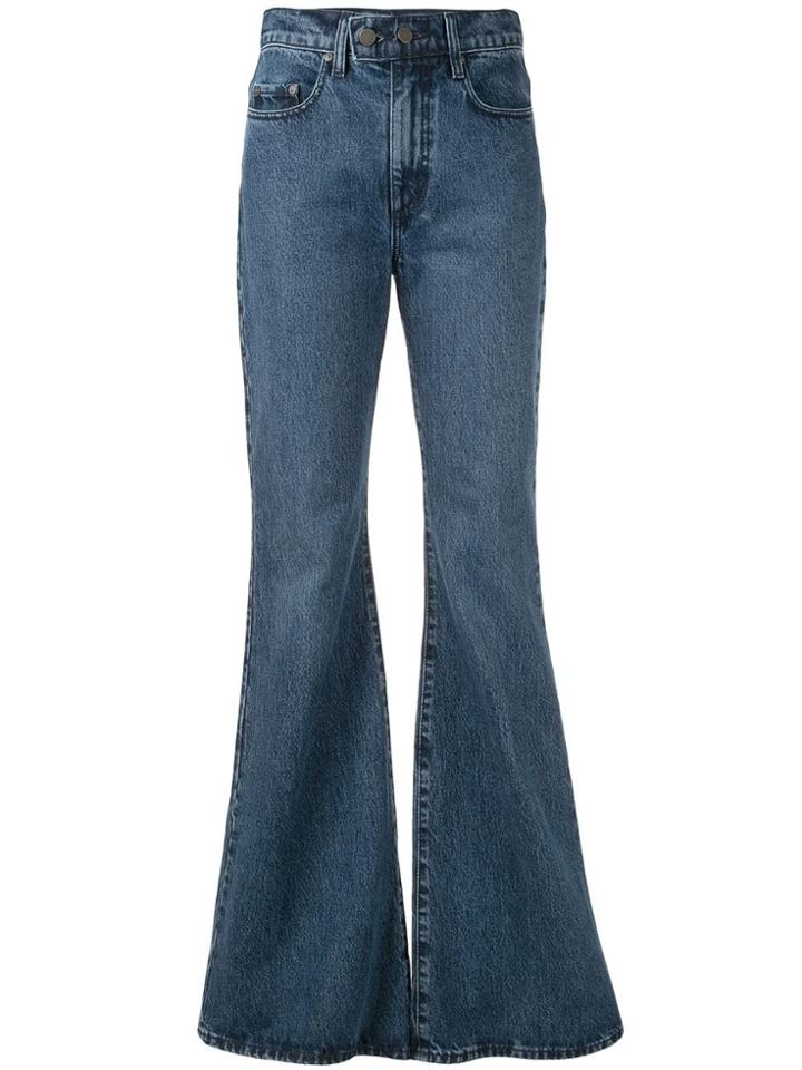 Nobody Denim Marina Flared Jeans - Blue