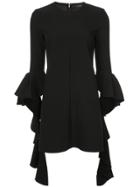 Ellery Cascade Dress - Black