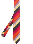 Paul Smith Diagonal Striped Tie - Multicolour