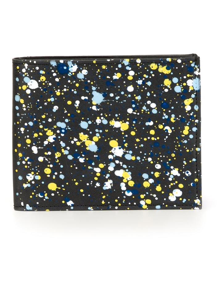 Maison Margiela Paint Splatter Billfold Wallet