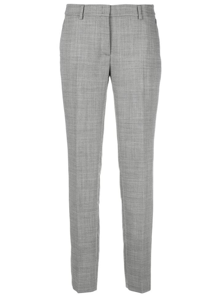 Akris Creased Tapered Trousers - Grey