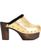 Giuseppe Zanotti Design Metallic Mules