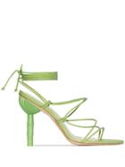 Cult Gaia Soleil 110mm Strappy Sandals - Green