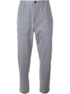 Loveless - Pinstriped Trousers - Men - Cotton - 1, Grey, Cotton