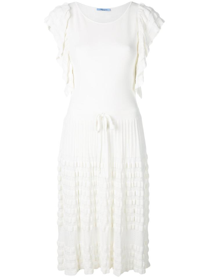 Blumarine Knitted Dress - White
