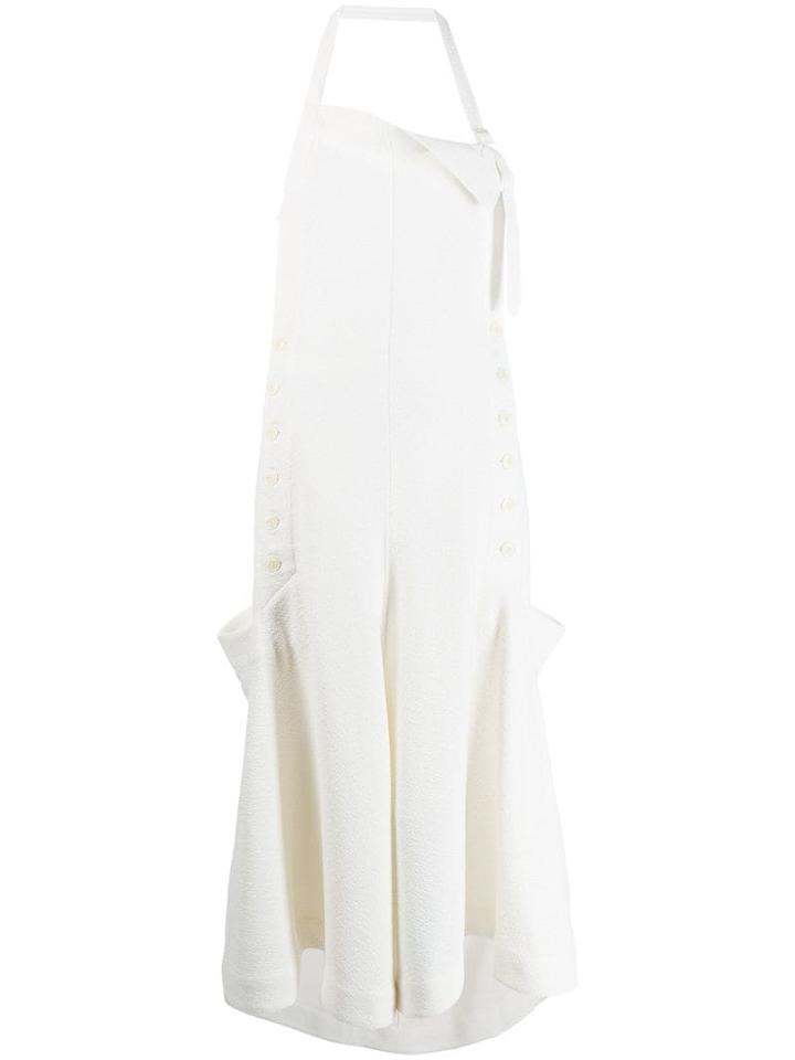 Jacquemus Tablier Dress - White
