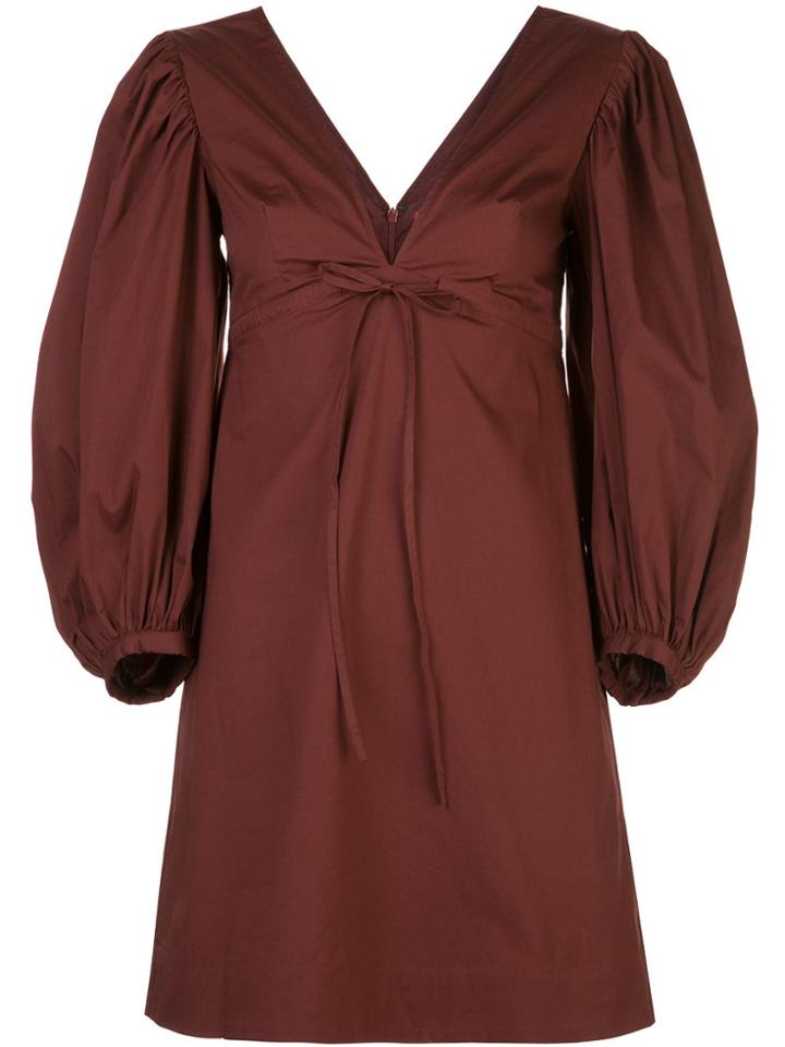 Staud Keshi Short Dress - Red